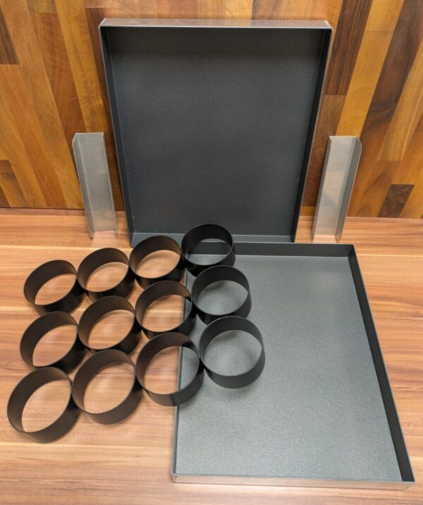 English Muffin Tray & Ring Kit - Image 2