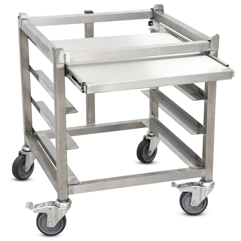 Oven Riser Stand Mobile RM24 / Rofco B40 Oven Stand | Rackmaster Limited Bakery and ...