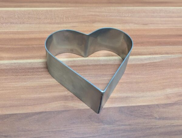 Stainless Steel Heart Shape Mould - Image 3